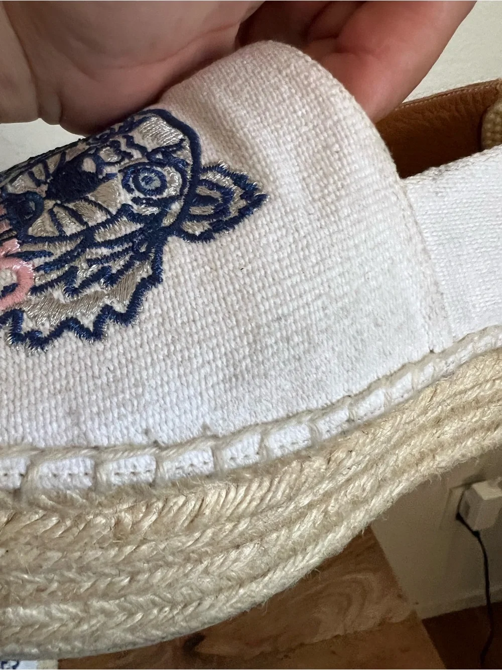 KENZO Tiger Platform Espadrilles Size EUR 36